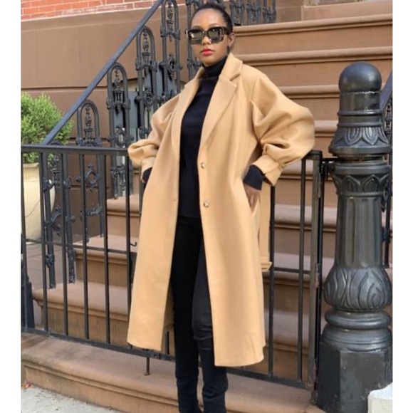 Winter camel coat - Picture 2 of 2